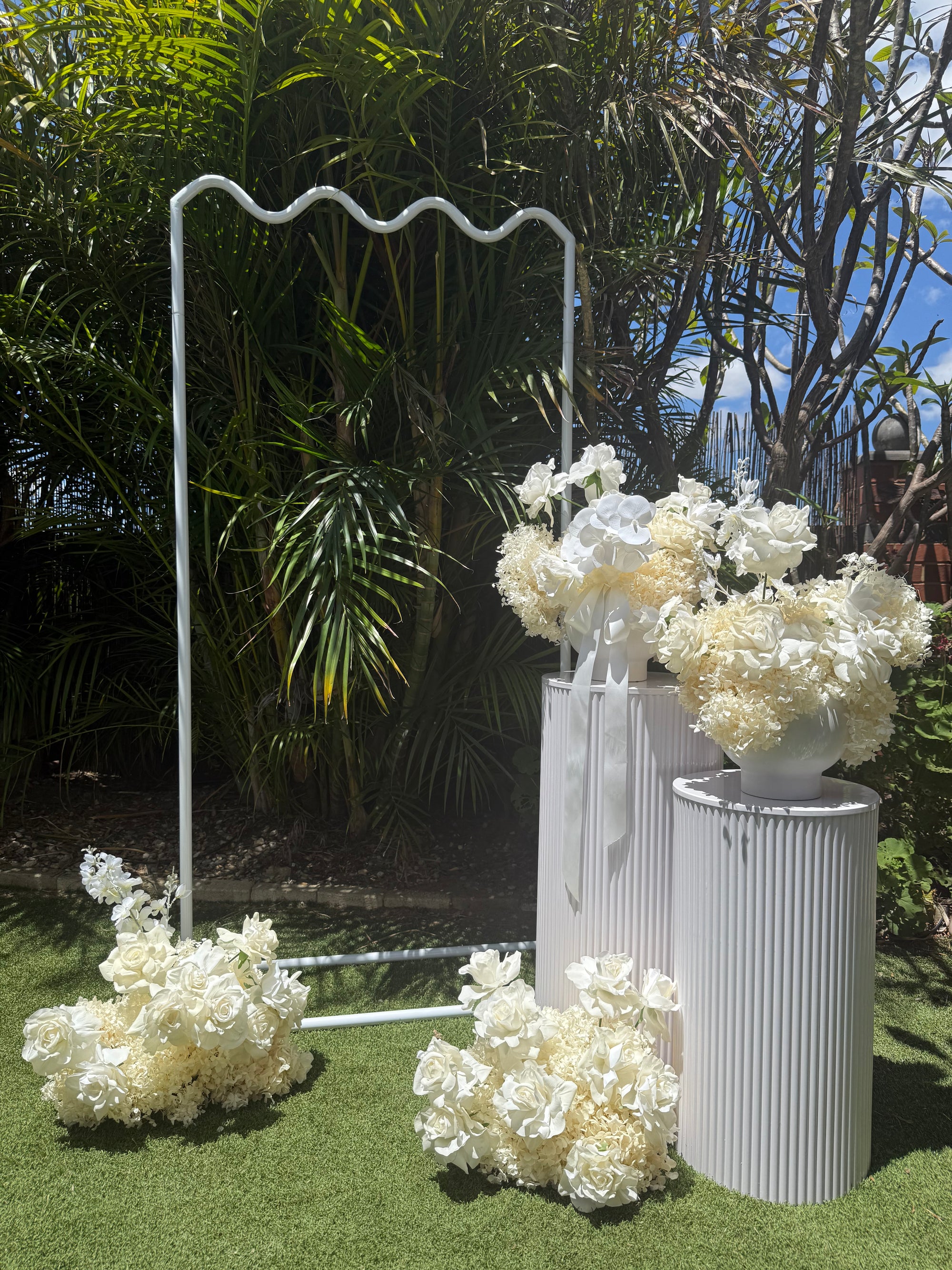 Round Ripple Plinths